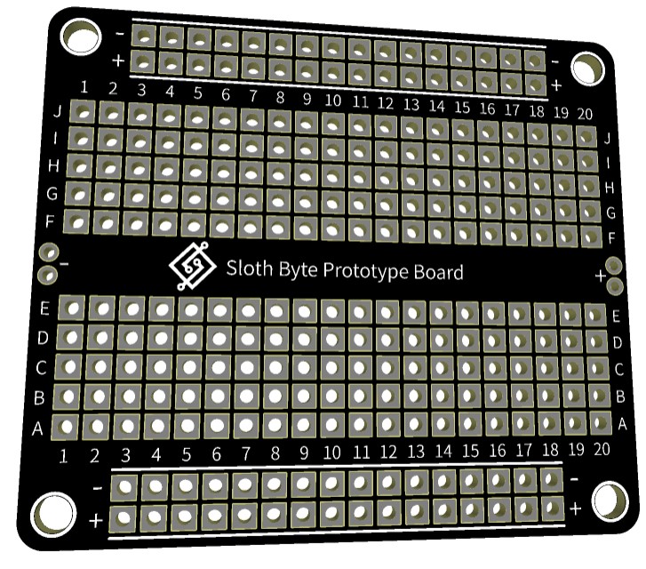 Sloth Byte Prototype Board